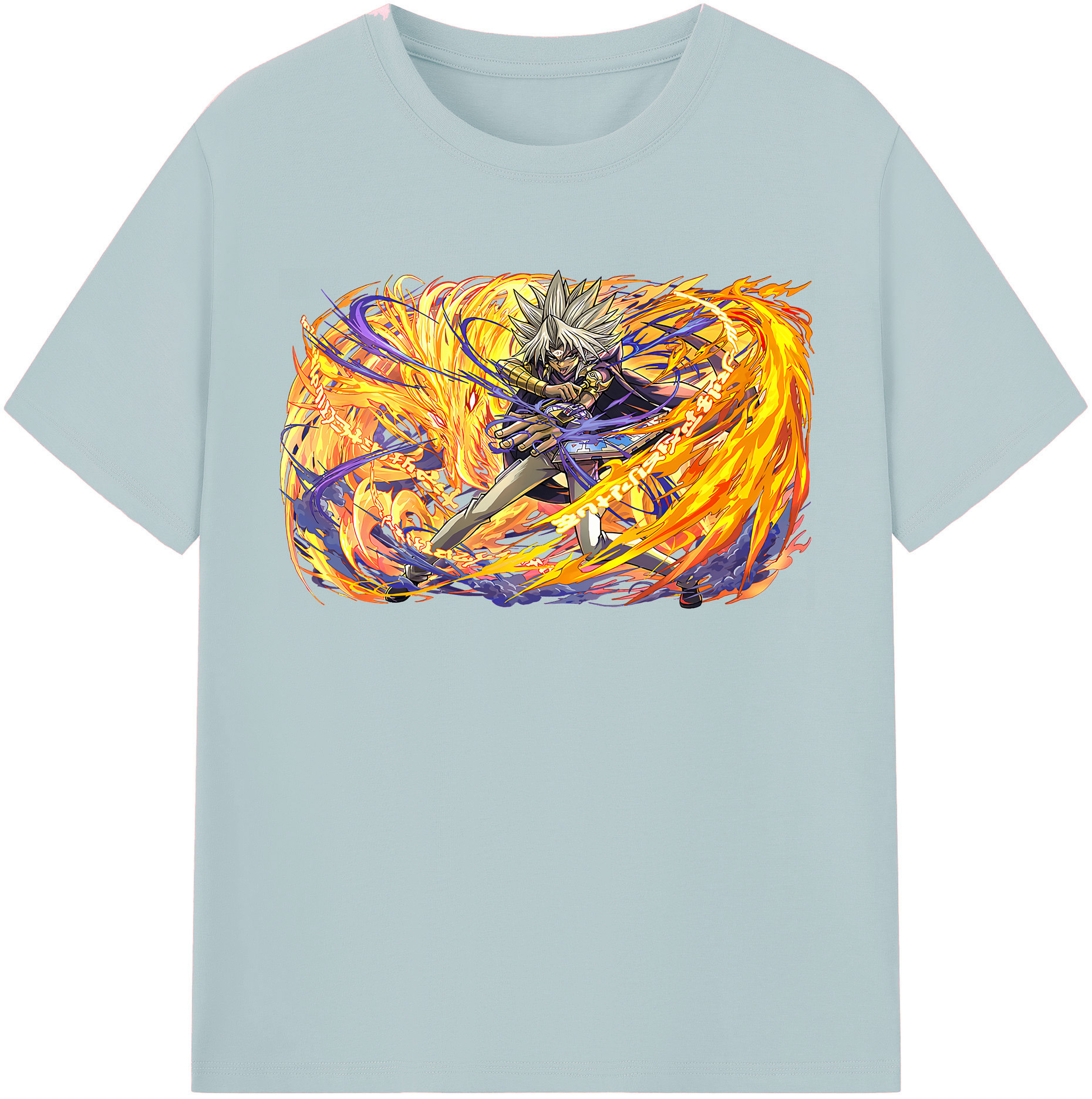 （画像用） 遊☆戯☆王 Yu-Gi-Oh! 綿100％半袖Tシャツ（フロントプリント）